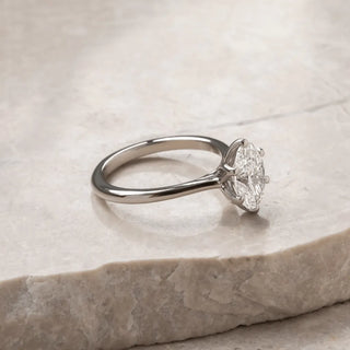 Round Halo, Pave & Split Shank Engagement Ring – 1.93 CT Lab Grown Diamond