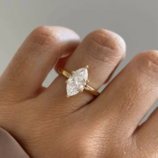 Round Halo, Pave & Split Shank Engagement Ring – 1.93 CT Lab Grown Diamond