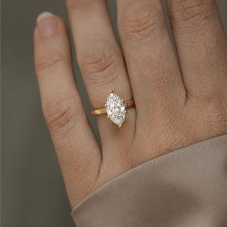 Round Halo, Pave & Split Shank Engagement Ring – 1.93 CT Lab Grown Diamond