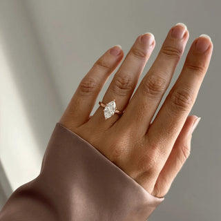 Round Halo, Pave & Split Shank Engagement Ring – 1.93 CT Lab Grown Diamond