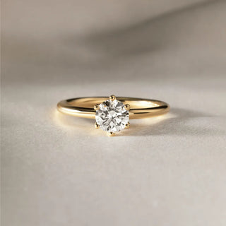Round Halo, Pave & Split Shank Engagement Ring – 1.93 CT Lab Grown Diamond