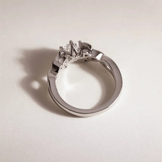 Round Halo, Pave & Split Shank Engagement Ring – 1.93 CT Lab Grown Diamond