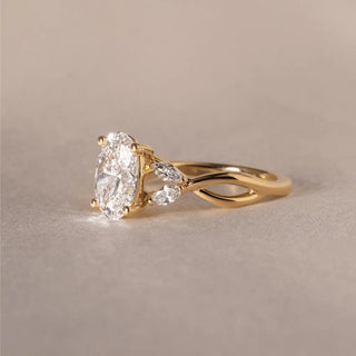 Round Halo, Pave & Split Shank Engagement Ring – 1.93 CT Lab Grown Diamond