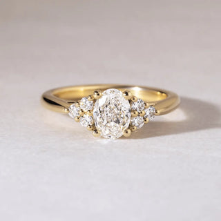 Round Halo, Pave & Split Shank Engagement Ring – 1.93 CT Lab Grown Diamond