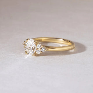 Round Halo, Pave & Split Shank Engagement Ring – 1.93 CT Lab Grown Diamond
