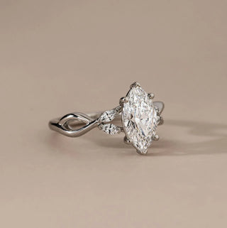 Round Halo, Pave & Split Shank Engagement Ring – 1.93 CT Lab Grown Diamond