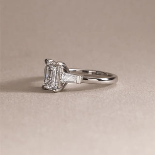 Round Halo, Pave & Split Shank Engagement Ring – 1.93 CT Lab Grown Diamond