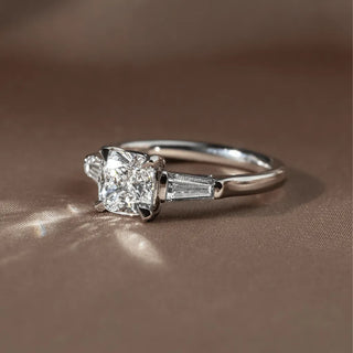 Round Halo, Pave & Split Shank Engagement Ring – 1.93 CT Lab Grown Diamond