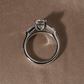 Round Halo, Pave & Split Shank Engagement Ring – 1.93 CT Lab Grown Diamond