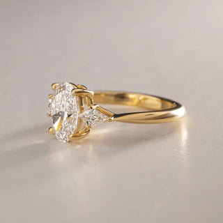 Round Halo, Pave & Split Shank Engagement Ring – 1.93 CT Lab Grown Diamond