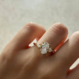 Round Halo, Pave & Split Shank Engagement Ring – 1.93 CT Lab Grown Diamond