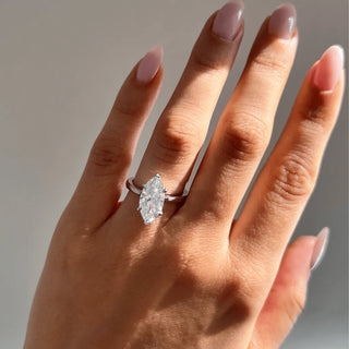 Round Halo, Pave & Split Shank Engagement Ring – 1.93 CT Lab Grown Diamond