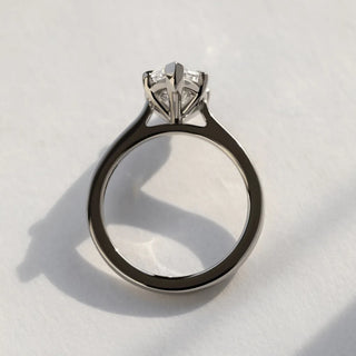 Round Halo, Pave & Split Shank Engagement Ring – 1.93 CT Lab Grown Diamond