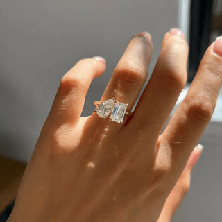 Round Halo, Pave & Split Shank Engagement Ring – 1.93 CT Lab Grown Diamond