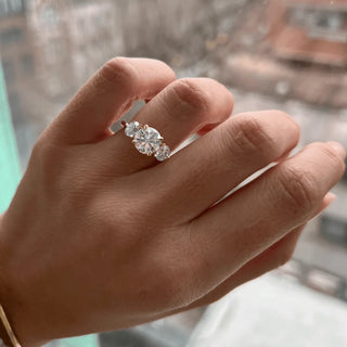 Round Halo, Pave & Split Shank Engagement Ring – 1.93 CT Lab Grown Diamond