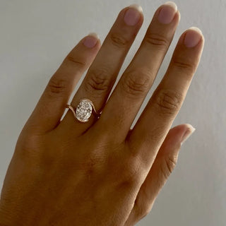 Round Halo, Pave & Split Shank Engagement Ring – 1.93 CT Lab Grown Diamond