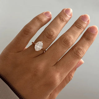Round Halo, Pave & Split Shank Engagement Ring – 1.93 CT Lab Grown Diamond