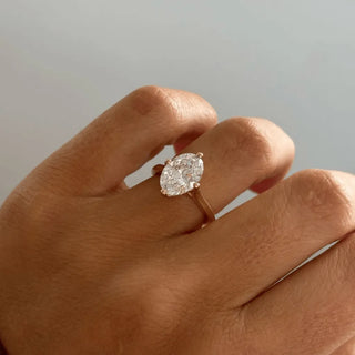 Round Halo, Pave & Split Shank Engagement Ring – 1.93 CT Lab Grown Diamond