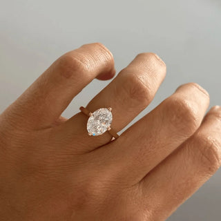 Round Halo, Pave & Split Shank Engagement Ring – 1.93 CT Lab Grown Diamond