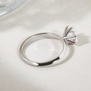 Round Halo, Pave & Split Shank Engagement Ring – 1.93 CT Lab Grown Diamond