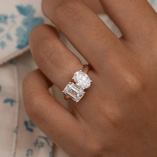 Round Halo, Pave & Split Shank Engagement Ring – 1.93 CT Lab Grown Diamond