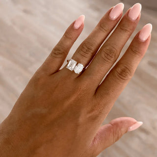 Round Halo, Pave & Split Shank Engagement Ring – 1.93 CT Lab Grown Diamond