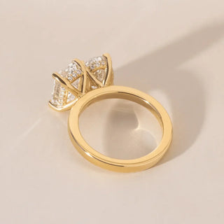 Round Halo, Pave & Split Shank Engagement Ring – 1.93 CT Lab Grown Diamond