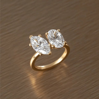 Round Halo, Pave & Split Shank Engagement Ring – 1.93 CT Lab Grown Diamond