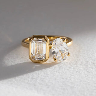 Round Halo, Pave & Split Shank Engagement Ring – 1.93 CT Lab Grown Diamond