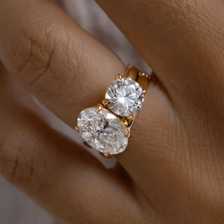 Round Halo, Pave & Split Shank Engagement Ring – 1.93 CT Lab Grown Diamond