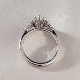 Round Halo, Pave & Split Shank Engagement Ring – 1.93 CT Lab Grown Diamond