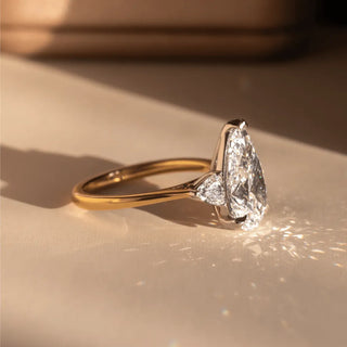 Round Halo, Pave & Split Shank Engagement Ring – 1.93 CT Lab Grown Diamond
