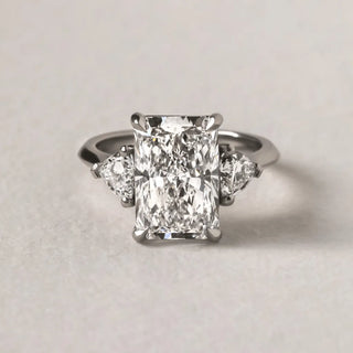 Round Halo, Pave & Split Shank Engagement Ring – 1.93 CT Lab Grown Diamond