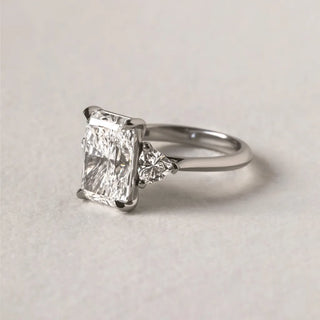 Round Halo, Pave & Split Shank Engagement Ring – 1.93 CT Lab Grown Diamond