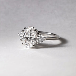 Round Halo, Pave & Split Shank Engagement Ring – 1.93 CT Lab Grown Diamond