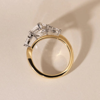 Round Halo, Pave & Split Shank Engagement Ring – 1.93 CT Lab Grown Diamond