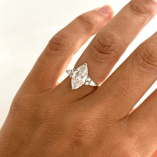 Round Halo, Pave & Split Shank Engagement Ring – 1.93 CT Lab Grown Diamond