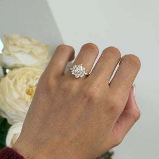 Round Halo, Pave & Split Shank Engagement Ring – 1.93 CT Lab Grown Diamond