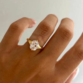 Round Halo, Pave & Split Shank Engagement Ring – 1.93 CT Lab Grown Diamond