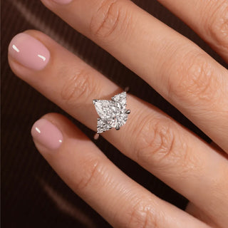 Round Halo, Pave & Split Shank Engagement Ring – 1.93 CT Lab Grown Diamond