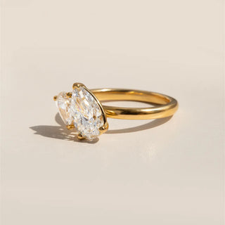 Round Halo, Pave & Split Shank Engagement Ring – 1.93 CT Lab Grown Diamond