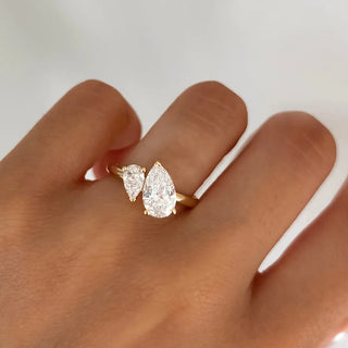 Round Halo, Pave & Split Shank Engagement Ring – 1.93 CT Lab Grown Diamond