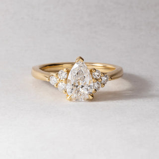 Round Halo, Pave & Split Shank Engagement Ring – 1.93 CT Lab Grown Diamond