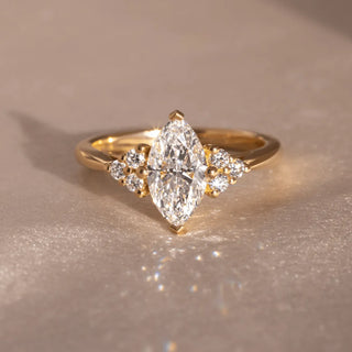 Round Halo, Pave & Split Shank Engagement Ring – 1.93 CT Lab Grown Diamond