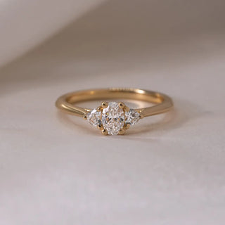 Round Halo, Pave & Split Shank Engagement Ring – 1.93 CT Lab Grown Diamond
