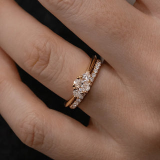 Round Halo, Pave & Split Shank Engagement Ring – 1.93 CT Lab Grown Diamond