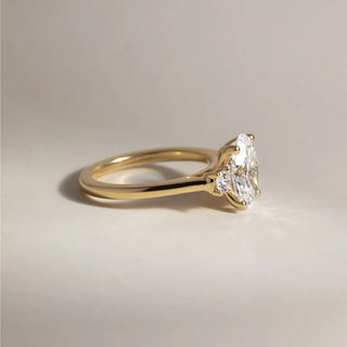 Round Halo, Pave & Split Shank Engagement Ring – 1.93 CT Lab Grown Diamond