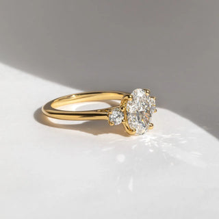 Round Halo, Pave & Split Shank Engagement Ring – 1.93 CT Lab Grown Diamond