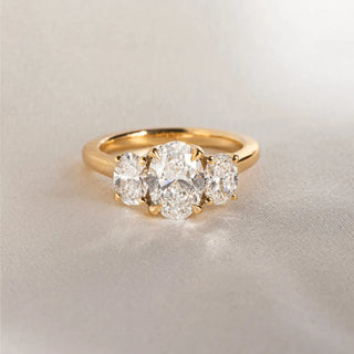 Round Halo, Pave & Split Shank Engagement Ring – 1.93 CT Lab Grown Diamond
