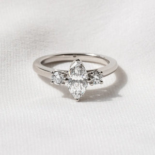 Round Halo, Pave & Split Shank Engagement Ring – 1.93 CT Lab Grown Diamond